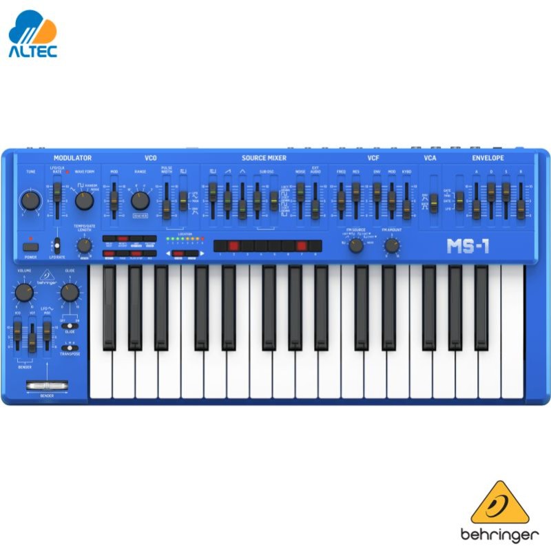Behringer MS-1-BU | Sintetizador Analógico Monofónico con Teclas