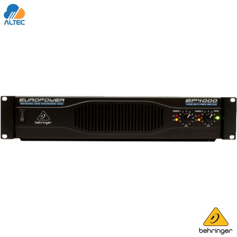 Behringer EP4000 - 4000w, 2x2000w, amplificador
