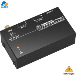 Behringer PP400 | Preamplificador Compacto para Tocadiscos