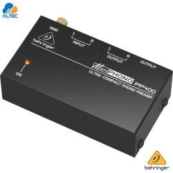 Behringer PP400 | Preamplificador Compacto para Tocadiscos
