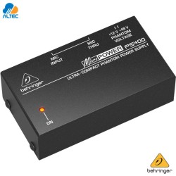Behringer PS400 | Fuente Phantom Power Compacta 48V