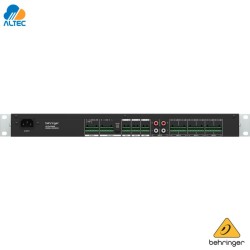 Behringer ZMX8210 - Mezclador de Instalación 8 Entradas y 3 Zonas con Prioridad