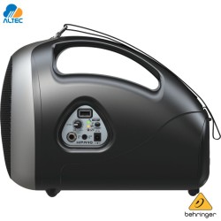 Behringer HPA40 - Amplificador Portátil con Micrófono para Presentaciones y Guías