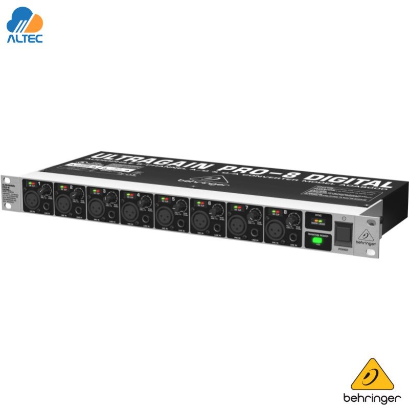 Behringer ADA8000 - Conversor ADAT 8 Canales con Preamps Integrados