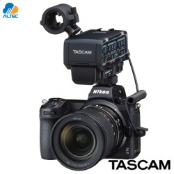 Tascam CA-XLR2d-AN - Adaptador XLR con Preamps para Cámaras Canon y más