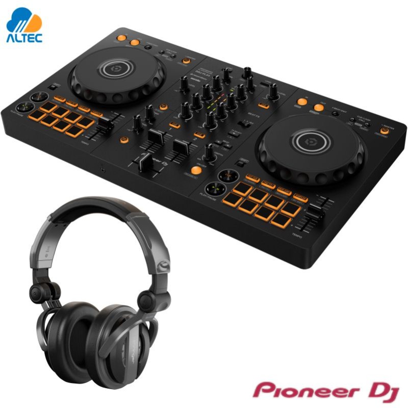 Combo Pioneer DDJ-FLX4 + Audífonos Behringer BDJ1000 | Control Total
