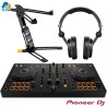 Combo Pioneer DDJ-FLX4 + Audífonos Behringer BDJ1000 + Stand Hercules DG400BB