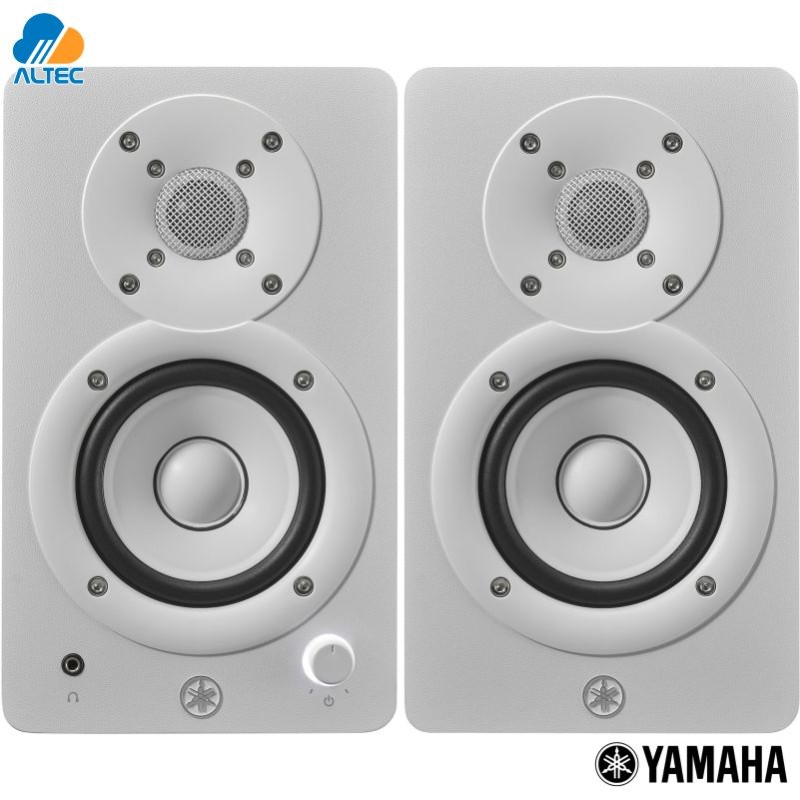 Yamaha HS3W - Monitores de Estudio – Sonido Profesional Compacto (PAR)