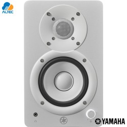 Yamaha HS4W - Monitor de Estudio Activo de 4.5" Blanco | Sonido Profesional (PAR)