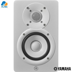 Yamaha HS4W - Monitor de Estudio Activo de 4.5" Blanco | Sonido Profesional (PAR)