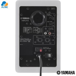 Yamaha HS4W - Monitor de Estudio Activo de 4.5" Blanco | Sonido Profesional (PAR)