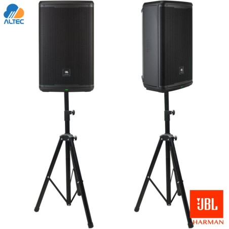 Combo EON4: 02 Parlantes activos JBL EON715 + 02 pedestales MRS-C1K-01-HD-2