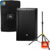Combo SRX1FP - 01 JBL SRX815P + 01 FUNDA + 01 PEDESTAL HERCULES SS200BB