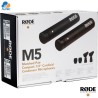 Rode M5 MP - Micrófono Par Estéreo | Precisión y Bajo Ruido