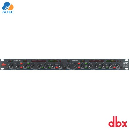DBX 1066V - Compresor Limitador Puerta de Ruido 2 Canales