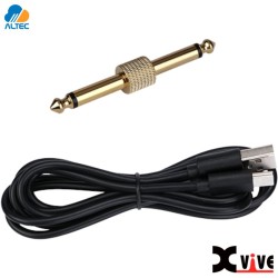 XVIVE AT1 – Probador de audio XLR con salida para audífonos