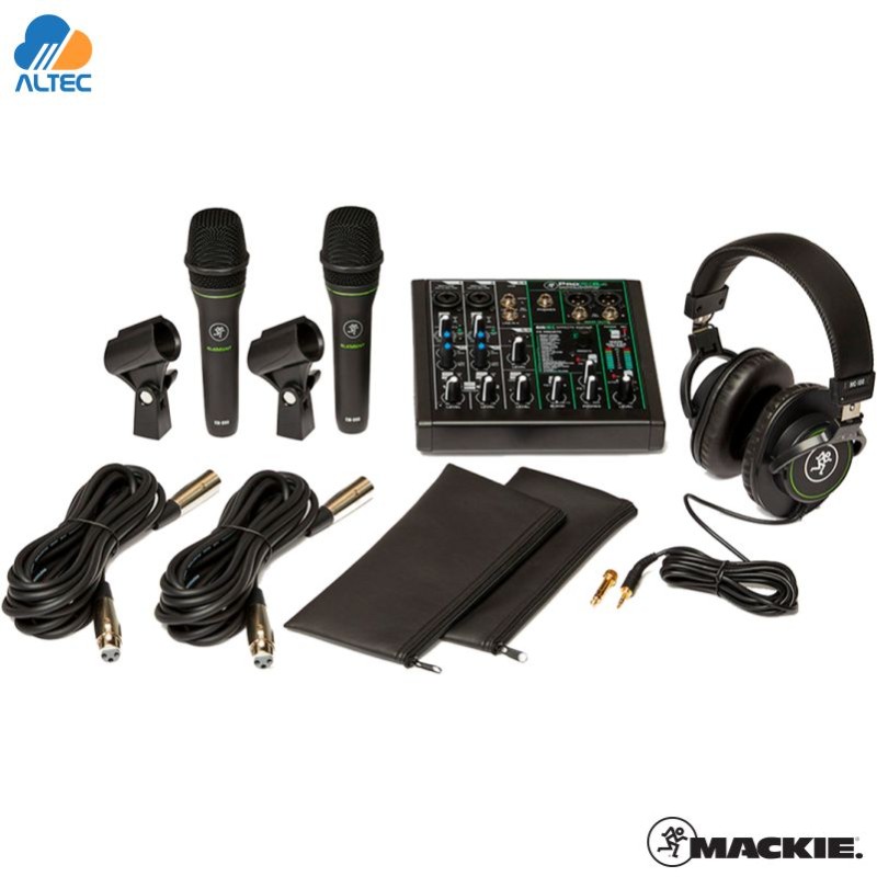 Mackie Performer Bundle – Kit completo para voz y presentaciones