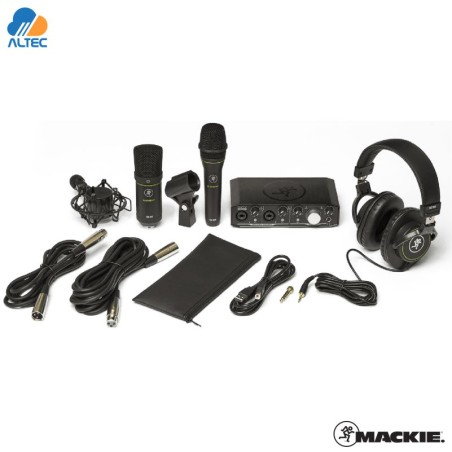 Mackie Producer Bundle – Kit completo de grabación profesional