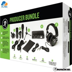 Mackie Producer Bundle – Kit completo de grabación profesional