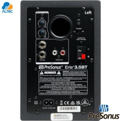 PreSonus Eris 3.5BT 2da Gen – Monitores Bluetooth para estudio