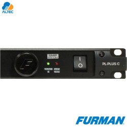 Furman PL-PLUS C E Regulador 220V con Voltímetro Digital Rack 1U