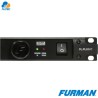 Furman PL-PLUS C E Regulador 220V con Voltímetro Digital Rack 1U