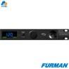 Furman PL-PRO DMC E con Voltímetro y Amperímetro 220V Rack 1U