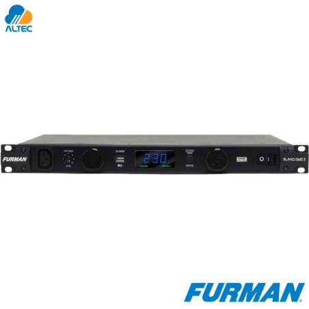 Furman PL-PRO DMC E con Voltímetro y Amperímetro 220V Rack 1U