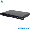 Furman PL-PRO DMC E con Voltímetro y Amperímetro 220V Rack 1U