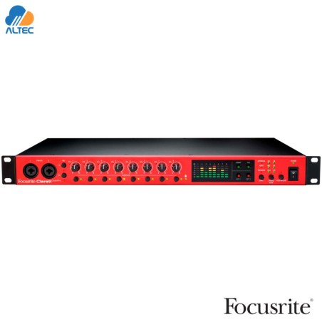 Focusrite Clarett+ OctoPre Preamp 8 Canales con ADAT y Hi-Z