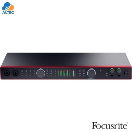 Focusrite Scarlett 18i20 4ta Gen Interfaz USB-C 18x20 con ADAT y MIDI