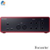 Focusrite Scarlett 4i4 4ta Gen Interfaz USB-C 4x4 con MIDI y Loopback