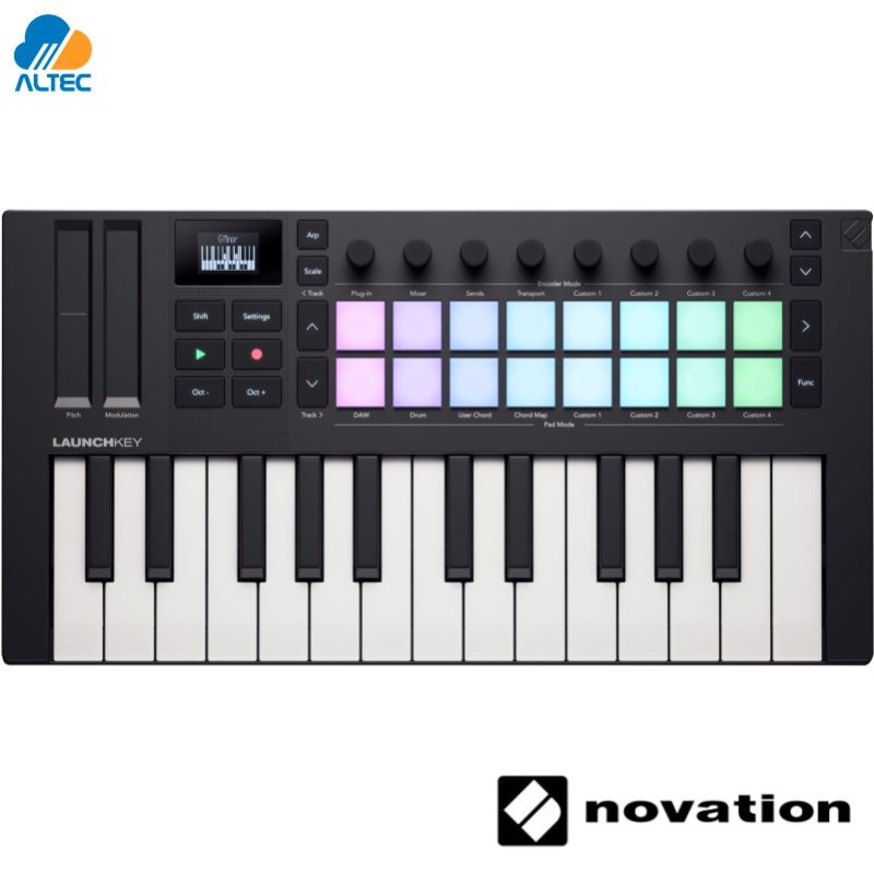 Novation Launchkey Mini MK4 Controlador MIDI 25 Teclas Compacto