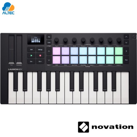 Novation Launchkey Mini MK4 Controlador MIDI 25 Teclas Compacto