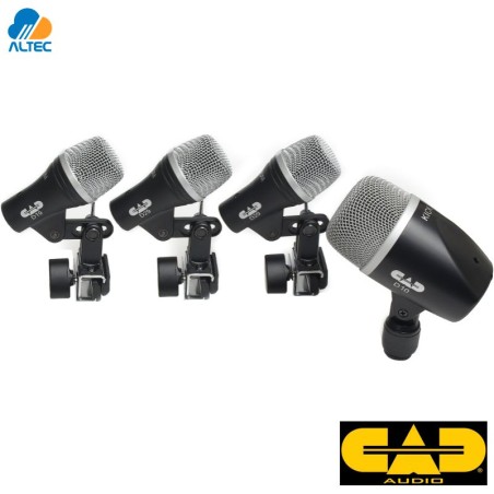 CAD Stage4 – Kit de Micrófonos Dinámicos para Batería