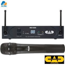 CAD WX1600 – Sistema Inalámbrico UHF con Micrófono de Mano