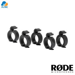 RØDE Clips para Boompole (5 unidades) – sujetacables profesional