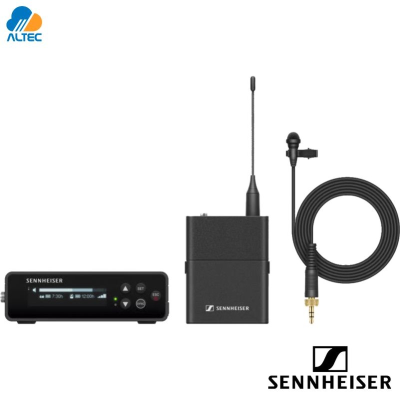 Sennheiser EW-DP ME2 SET – Kit inalámbrico lavalier para cámara