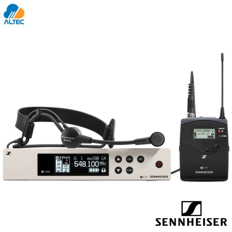 Sennheiser EW 100 G4 ME3 Sistema inalámbrico con diadema cardioide