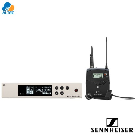 Sennheiser EW 100 G4 ME4-G Sistema inalámbrico con lavalier cardioide