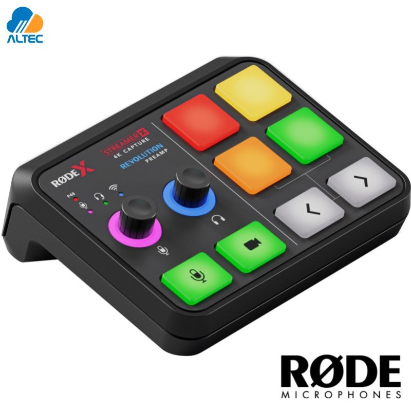 Rode STREAMER X – Interfaz de streaming con captura 4K y audio pro