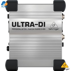 Behringer ULTRA-DI DI100 - caja directa activa alimentada por batería/fantasma profesional