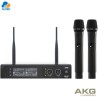 AKG WP300 DUAL – Micrófonos inalámbricos dobles UHF