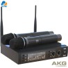 AKG WP300 DUAL – Micrófonos inalámbricos dobles UHF