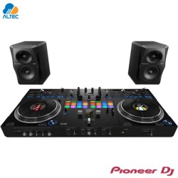 Set DJ Pioneer DDJ-REV7 con Monitores Activos DM40D