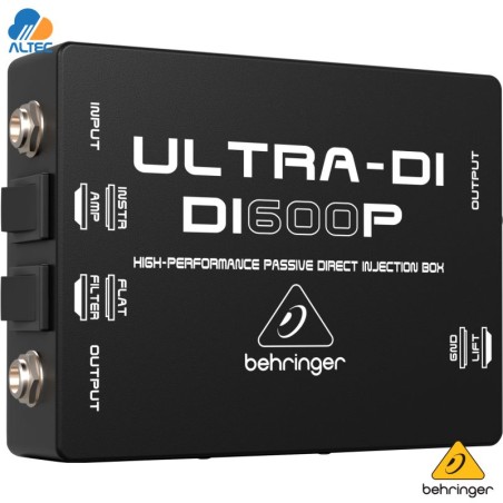 Behringer DI600P caja directa pasiva para escenario y estudio