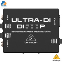 Behringer ULTRA-DI DI600P - caja directa pasiva de alto rendimiento