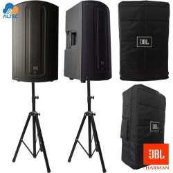 Sistema de Sonido JBL MAX15 con Soportes y Fundas