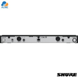Shure SLXD4D - Receptor Inalámbrico Digital Doble Profesional