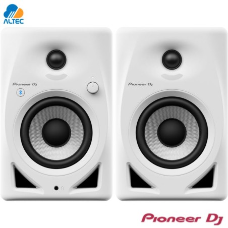 Pioneer DM-40D-BT, par de monitores de 4" con bluetooth color blanco